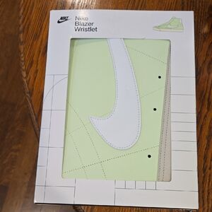 Nike Blazer Wristlet in Green and White